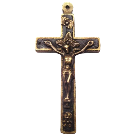 ANTIQUE PECTORAL CRUCIFIX CROSS WITH THE SKULL & BONES – GOLGOTHA ...