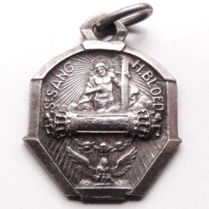 vintage medal holy blood of bruges