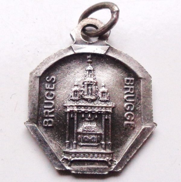 vintage medal holy blood of bruges