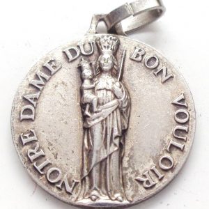 Vintage medal Notre Dame du Bon Vouloir Our Lady of Goodwill